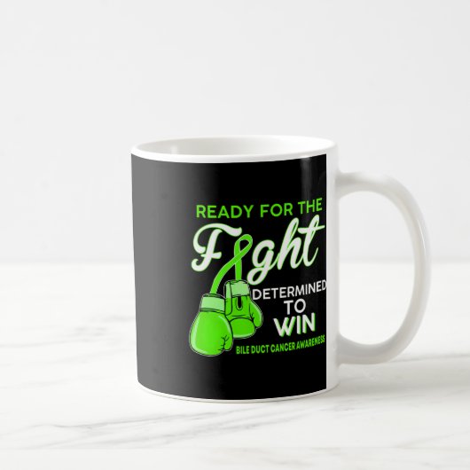 Mug Lutter Contre le cancer de la bille Papillon vert (Droite)