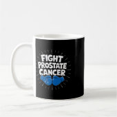 Mug Lutter contre le cancer de la prostate Bleu Ruban (Gauche)