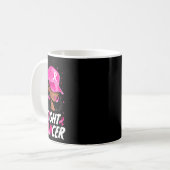 Mug Lutter contre le cancer du sein Sensibilisation Fe (Devant gauche)
