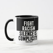 Mug Lutter contre le racisme Le silence est complexe N (Gauche)