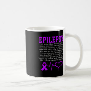 Mug Lutter contre l'épilepsie Épileptique Mois de sens