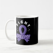Mug Lutter contre l'épilepsie violette Sensibilisation (Gauche)