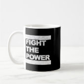 Mug Lutter contre les conceptions déprimées Power Grap (Gauche)