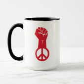 Mug Lutter pour la paix (Gauche)