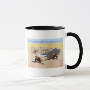 Mug Luttez pour le ~ Frederic Remington de trou d'eau
