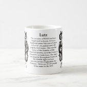 Mug Lutz, l'origine, la signification et la crête sur (Centre)