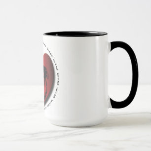 Mug Luv-A-Bull Bouledogue Américain Pit Bull Cœur