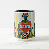 Mug LUVMUG™ Dawn - LUVYBZ® Love Gifts Coffee Cup (Centre)