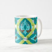 Mug Luxe green garden art (Devant droit)