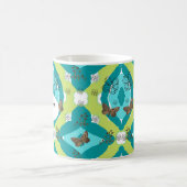 Mug Luxe green garden art (Centre)
