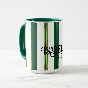 Mug Luxe Linge tendance Green Texture Collection