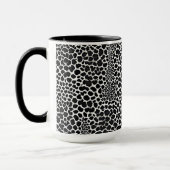 Mug Luxe Moderne Léopard Blanc Elégante Collection (Gauche)