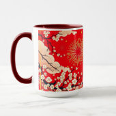 Mug Luxe Ornate Gold Fire & Crimson Aesthetic (Gauche)