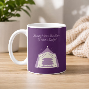 Mug Luxe sous les étoiles Glamping le plaisir de maman