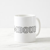 Mug Luxembourg (Devant droit)