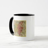 Mug Luxembourg- Carte panoramiqueLuxembourg (Devant gauche)