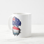 Mug Luxembourg Luxembourg Australian Australia Tree (Devant gauche)