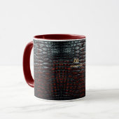 Mug Luxury Executive Monogram Premium Leather (Devant gauche)