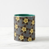 Mug Luxury Golden Floral Mandala Ornamental Design (Centre)