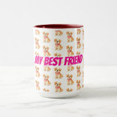 Mug Luxury Grooming Pet Personalized Modern Collection (Centre)