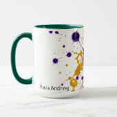 Mug Luxury Ink & Gold Leaf Personalized (Gauche)