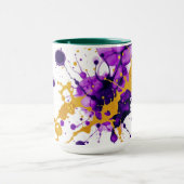 Mug Luxury Ink & Gold Leaf Personalized (Centre)