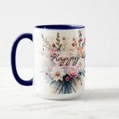 Mug Luxury Modern Wildflowers Beautiful Collection (Gauche)