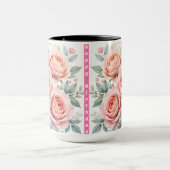 Mug Luxury Pink Roses Beautiful Popular Collection (Centre)