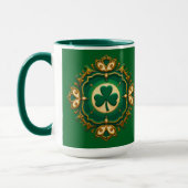 Mug Luxury Shamrock St Patrick’s Day Shirt – caneca (Gauche)