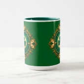 Mug Luxury Shamrock St Patrick’s Day Shirt – caneca (Centre)