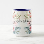 Mug Luxury Trendy Wildflowers Beautiful Collection (Centre)