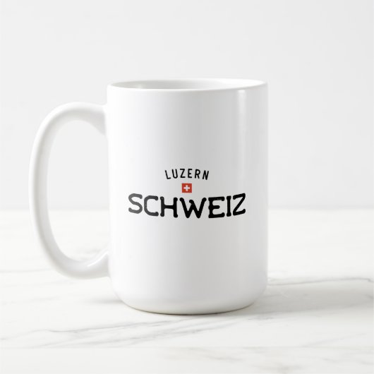 Mug Luzern Schweiz (Lucerne Suisse) (Gauche)