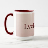 Mug Lvely Living (Gauche)