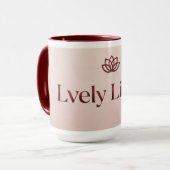 Mug Lvely Living (Devant gauche)
