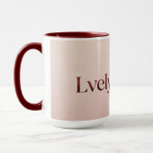 Mug Lvely Living (Gauche)
