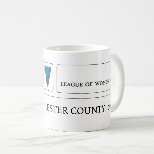 Mug LWV rétro 1975 (Devant droit)