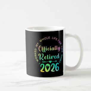Mug Ly Retraité 2026 Drôle de Retraite Pour Femmes