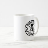Mug Lycée Classe De Diplôme De L'Année Secondaire (Devant droit)