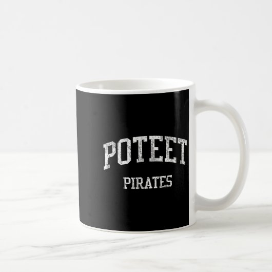 Mug Lycée Poteet Hs Mesquite Art Graphique (Droite)