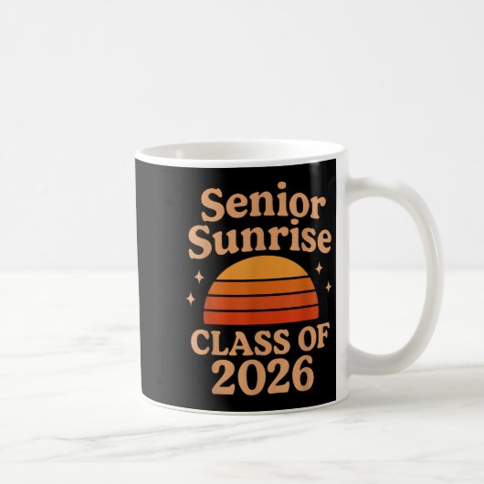 Mug Lycée Sunrise 2026 Lycée 12e douzième année (Droite)