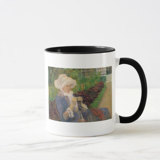 Mug Lydia Crocheting dans le Jardin de Marly, Mary Cas (Droite)
