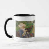 Mug Lydia Crocheting dans le Jardin de Marly, Mary Cas (Gauche)