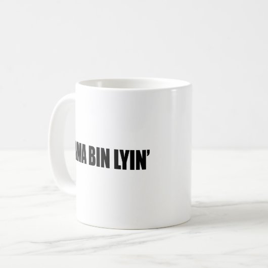 Mug Lyin de poubelle d'Obama (Devant gauche)