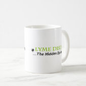 Mug lyme l'épidémie cachée, lyme l'épidémie cachée (Devant droit)