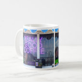 Mug Lyme Regis, Vraiment Bon Café. (Devant gauche)