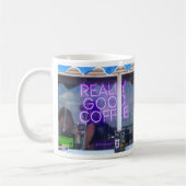 Mug Lyme Regis, Vraiment Bon Café. (Gauche)