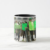 Mug Lyme vit ici Lyme Maladie Coupe de sensibilisation (Centre)