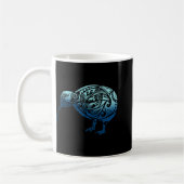 Mug Lynesia Maori Kiwi Bird Ocean Blue New Zealand (Gauche)