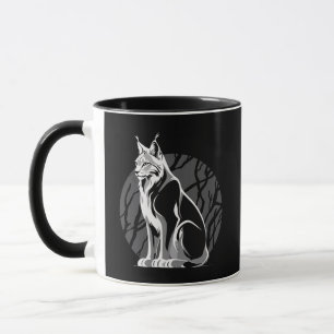 Mug Lynx noir et blanc