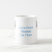 Mug Lynx Point Siamese Parent Chat Personnalisable (Centre)